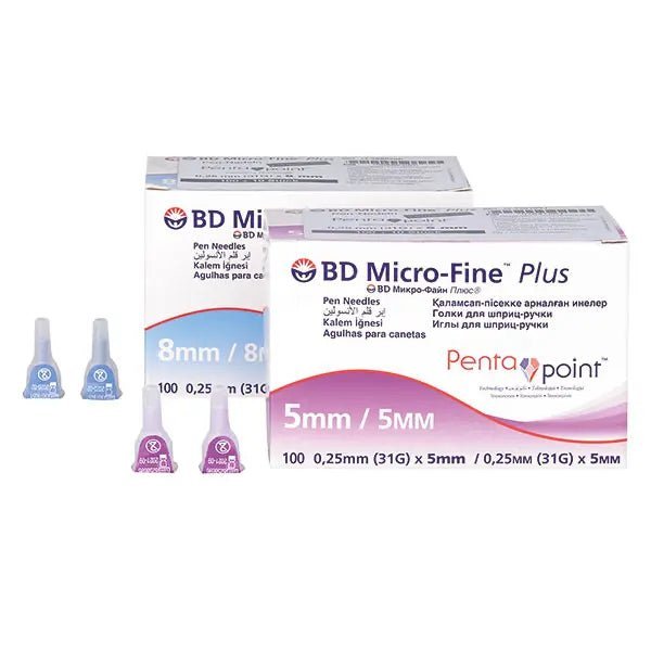 BD Becton DickinsonBD Micro-Fine Plus Pentapoint Pen-Nadeln - VorteilspackungDocMed GmbH